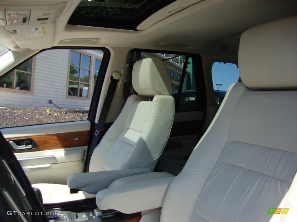 2008 Range Rover Sport Supercharged - Buckingham Blue Metallic / Ivory photo #17