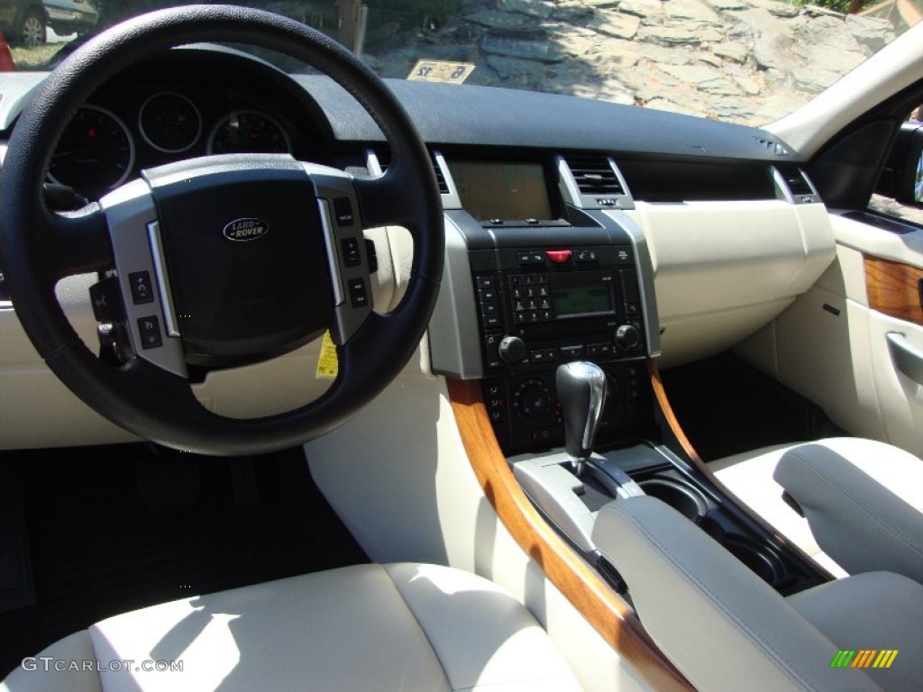 2008 Range Rover Sport Supercharged - Buckingham Blue Metallic / Ivory photo #18