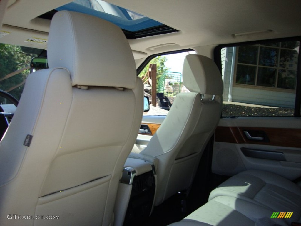 2008 Range Rover Sport Supercharged - Buckingham Blue Metallic / Ivory photo #25