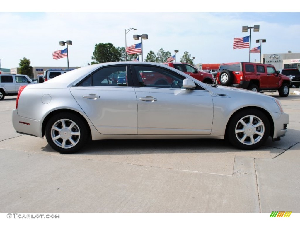 Light Platinum 2008 Cadillac CTS 4 AWD Sedan Exterior Photo #51130689