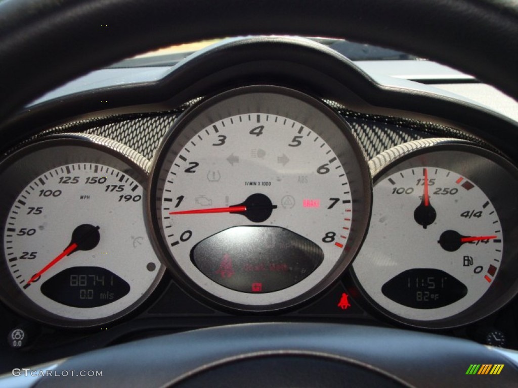 2006 Porsche Cayman S Gauges Photo #51130974