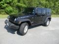 2009 Black Jeep Wrangler Unlimited Rubicon 4x4  photo #1