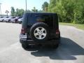 2009 Black Jeep Wrangler Unlimited Rubicon 4x4  photo #6