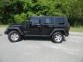 2009 Black Jeep Wrangler Unlimited Rubicon 4x4  photo #10