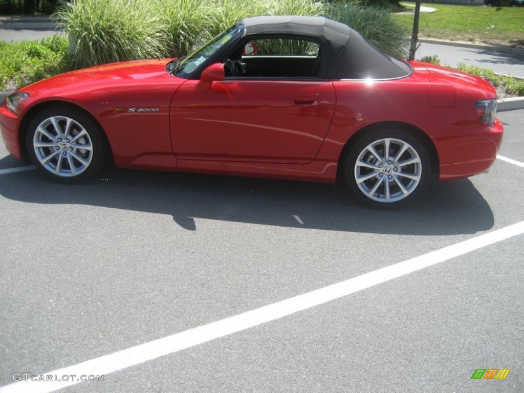 2007 S2000 Roadster - New Formula Red / Black photo #12