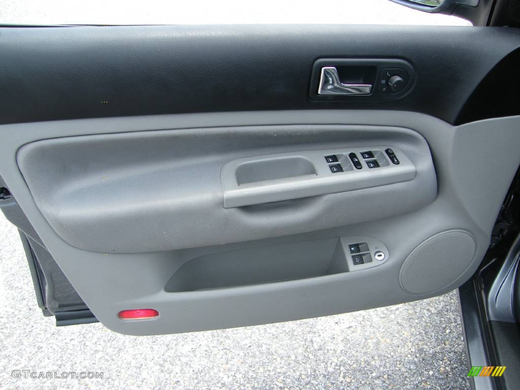2005 Jetta GLS Sedan - Platinum Grey Metallic / Light Grey photo #21