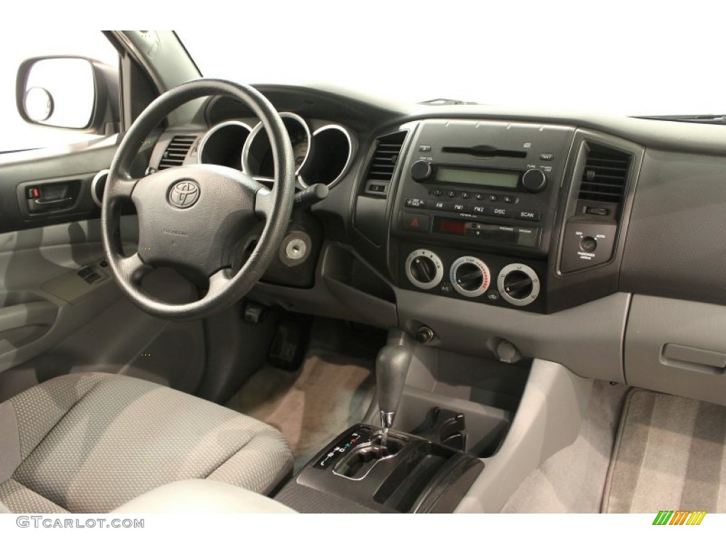 2008 Toyota Tacoma Access Cab Graphite Gray Dashboard Photo #51133253