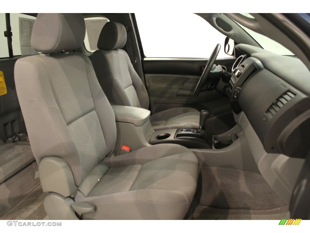 Graphite Gray Interior 2008 Toyota Tacoma Access Cab Photo #51133256