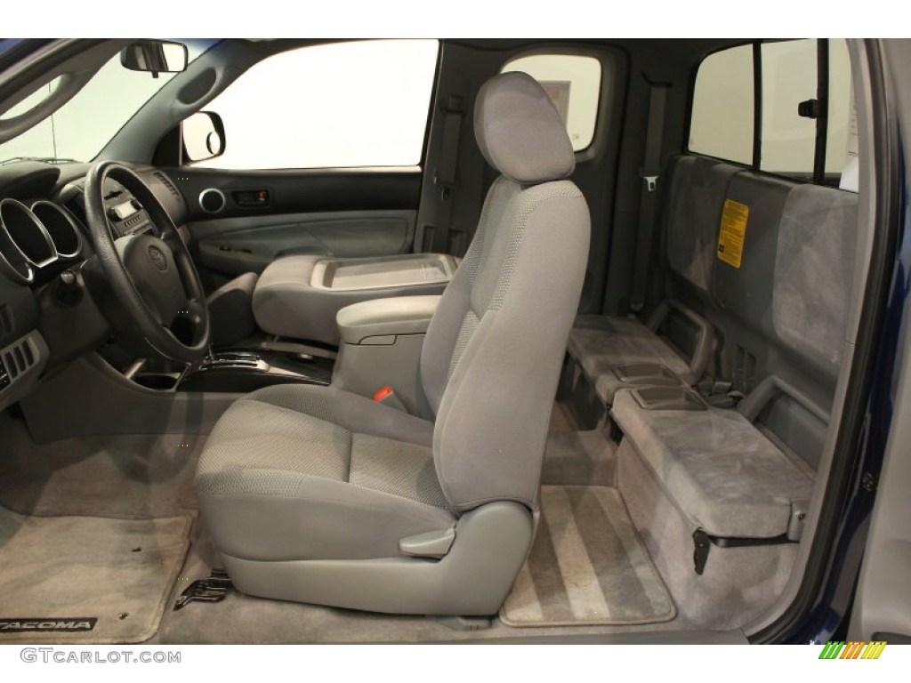 Graphite Gray Interior 2008 Toyota Tacoma Access Cab Photo #51133265