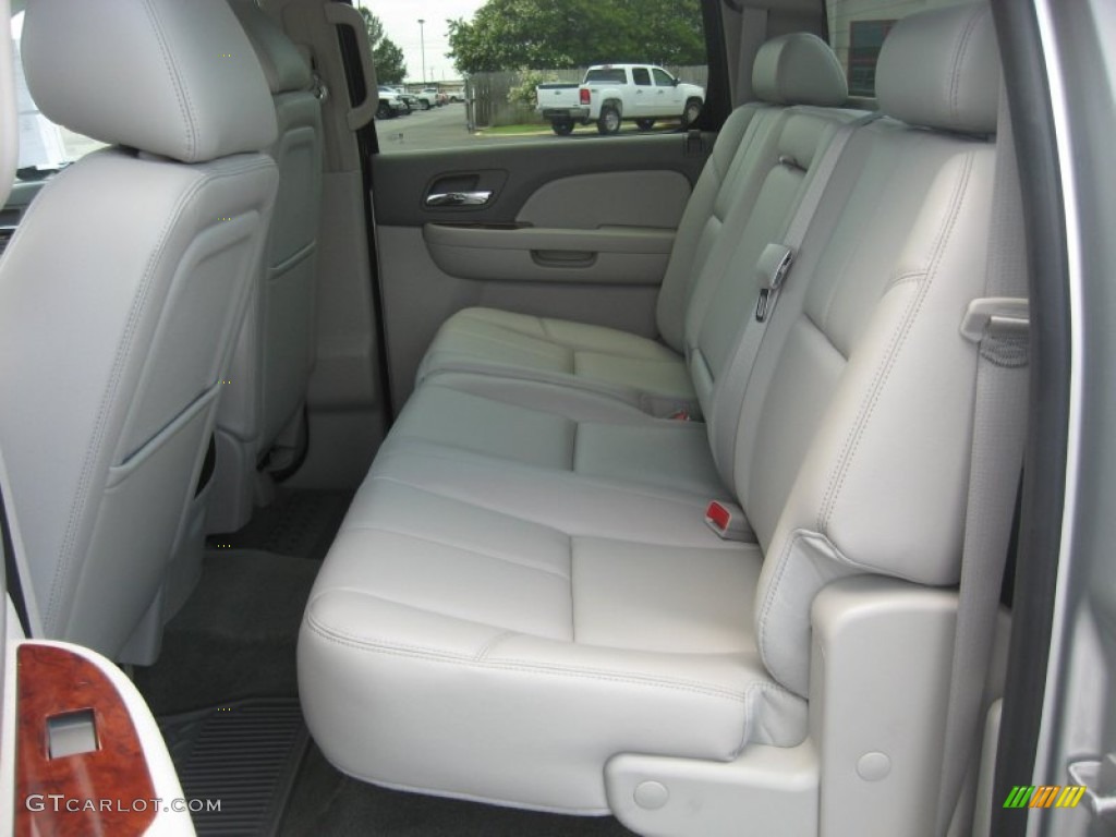 2011 Silverado 1500 LTZ Crew Cab 4x4 - Sheer Silver Metallic / Light Titanium/Dark Titanium photo #14