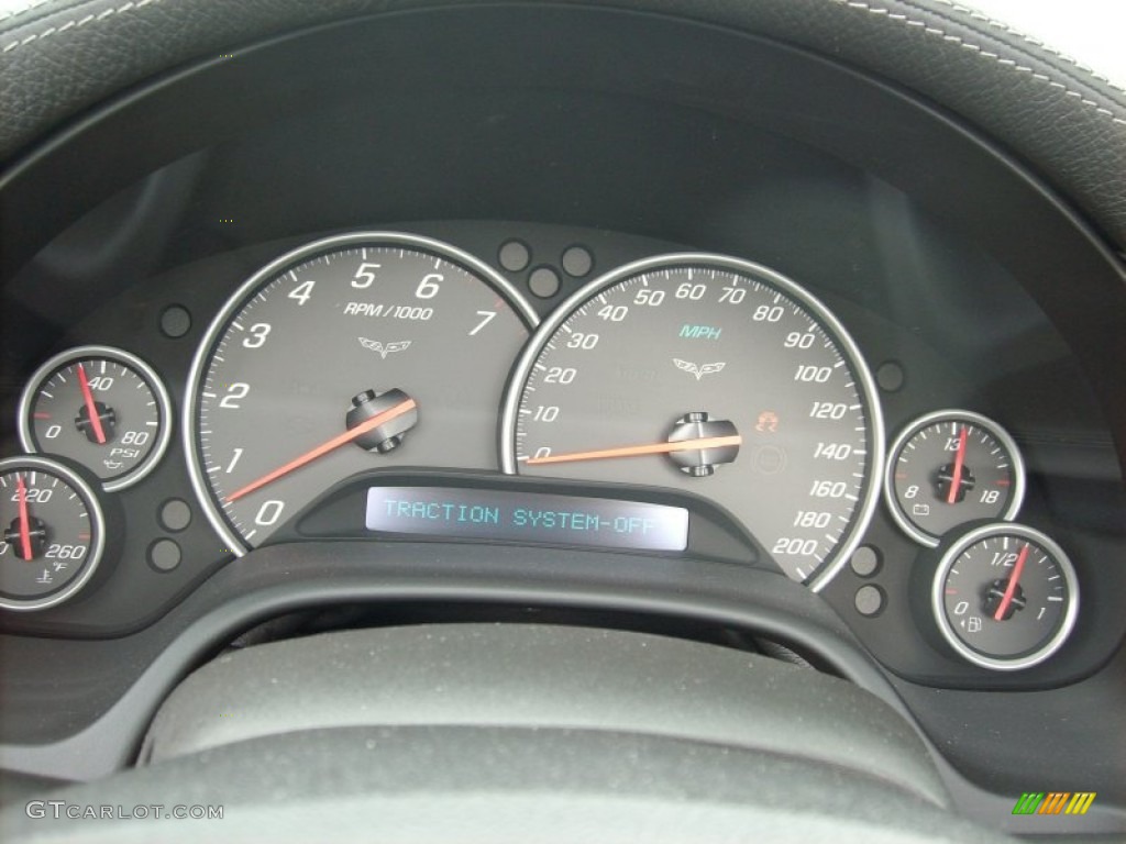 2008 Chevrolet Corvette Convertible Gauges Photo #51135269