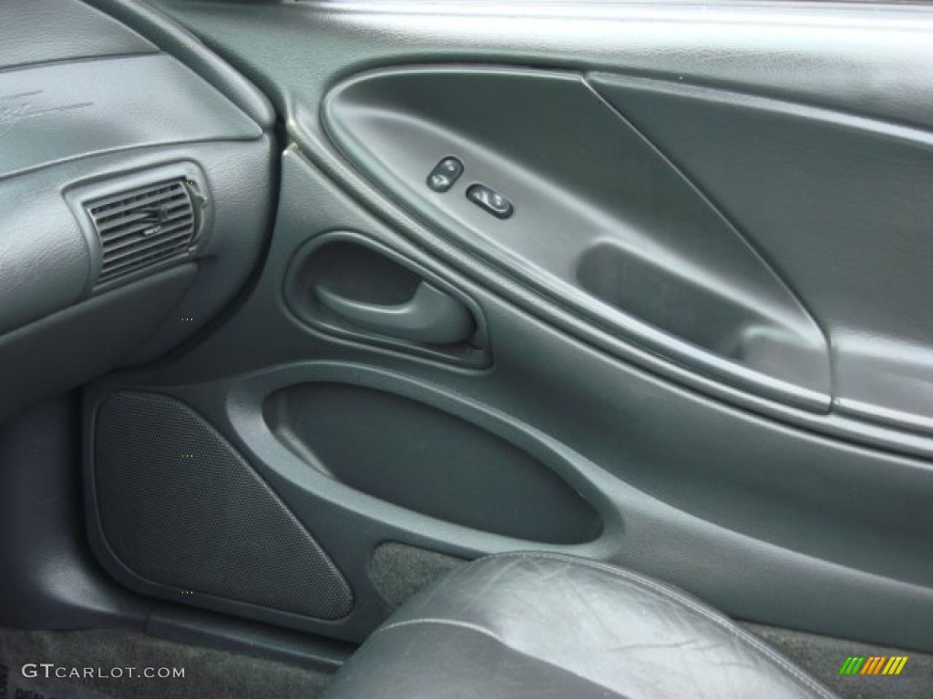 2002 Mustang GT Convertible - Black / Dark Charcoal photo #15