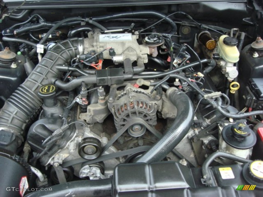 2002 Mustang GT Convertible - Black / Dark Charcoal photo #18