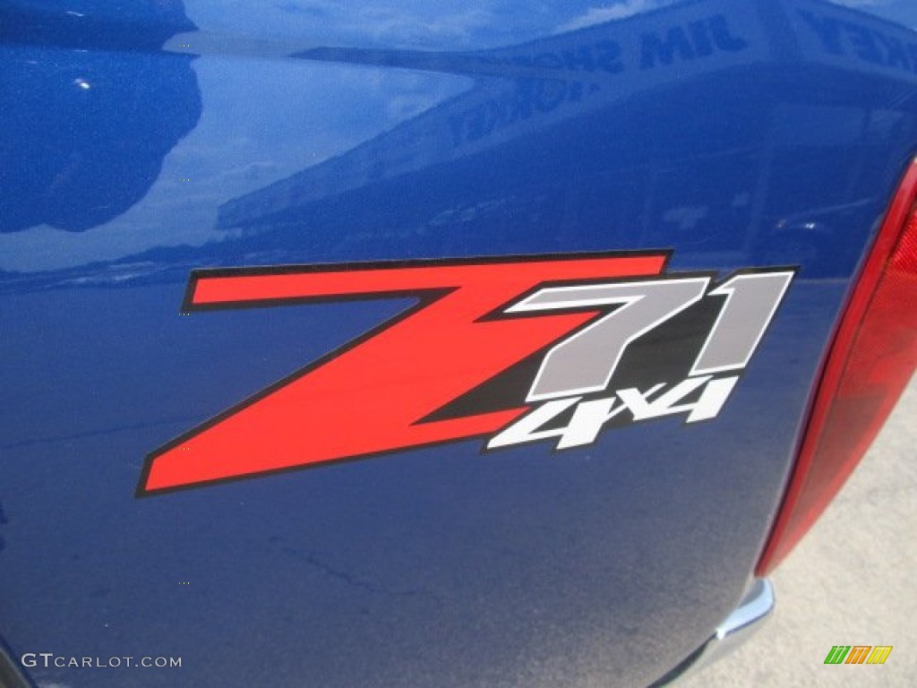 2005 Colorado Z71 Extended Cab 4x4 - Superior Blue Metallic / Sport Pewter photo #6
