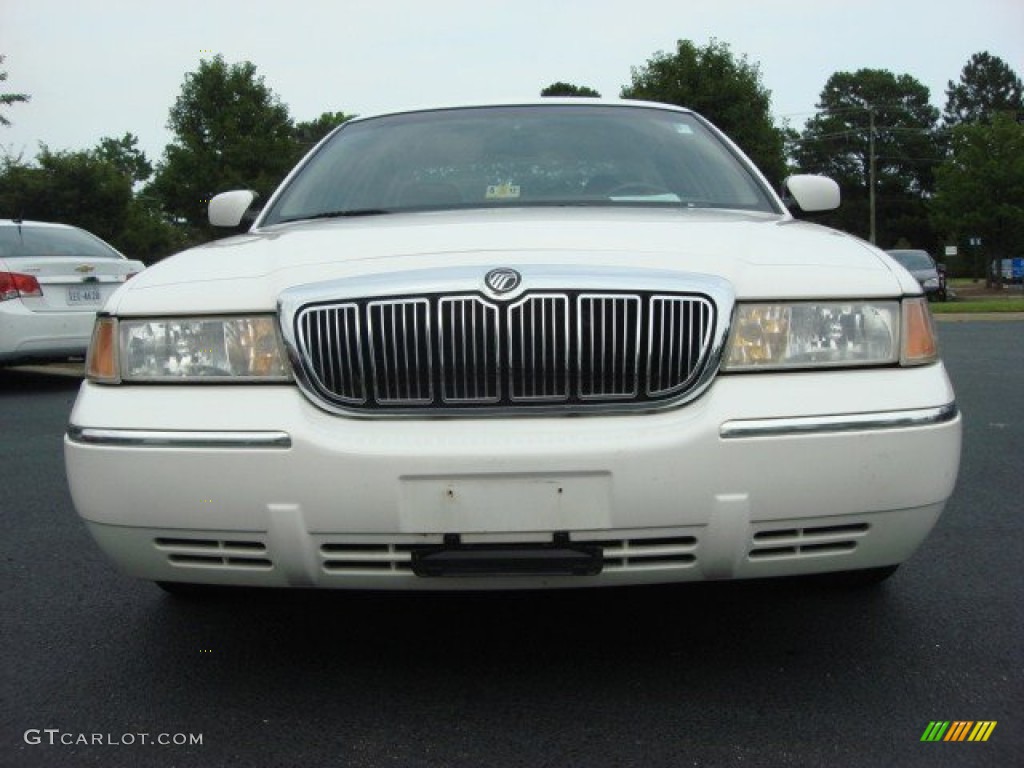 2000 Grand Marquis LS - Vibrant White / Medium Parchment photo #8