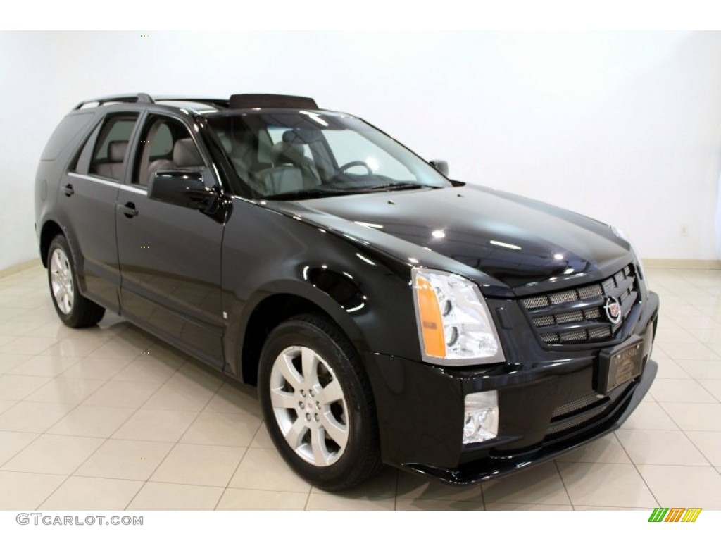 2007 SRX V6 - Black Raven / Light Gray photo #1