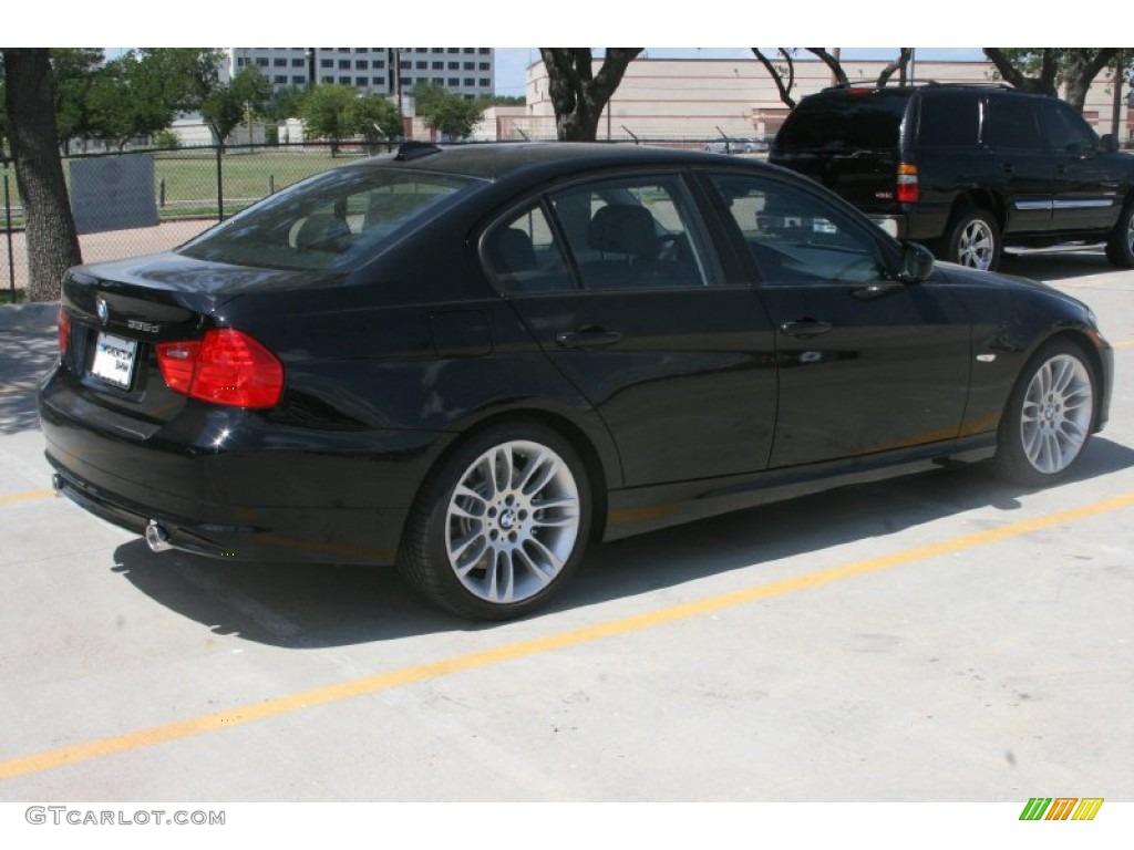 2011 3 Series 335d Sedan - Jet Black / Black photo #3