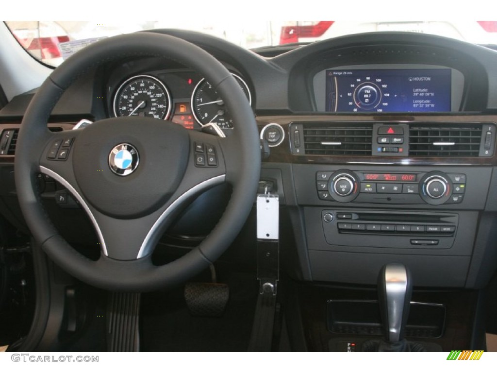 2011 3 Series 335d Sedan - Jet Black / Black photo #9