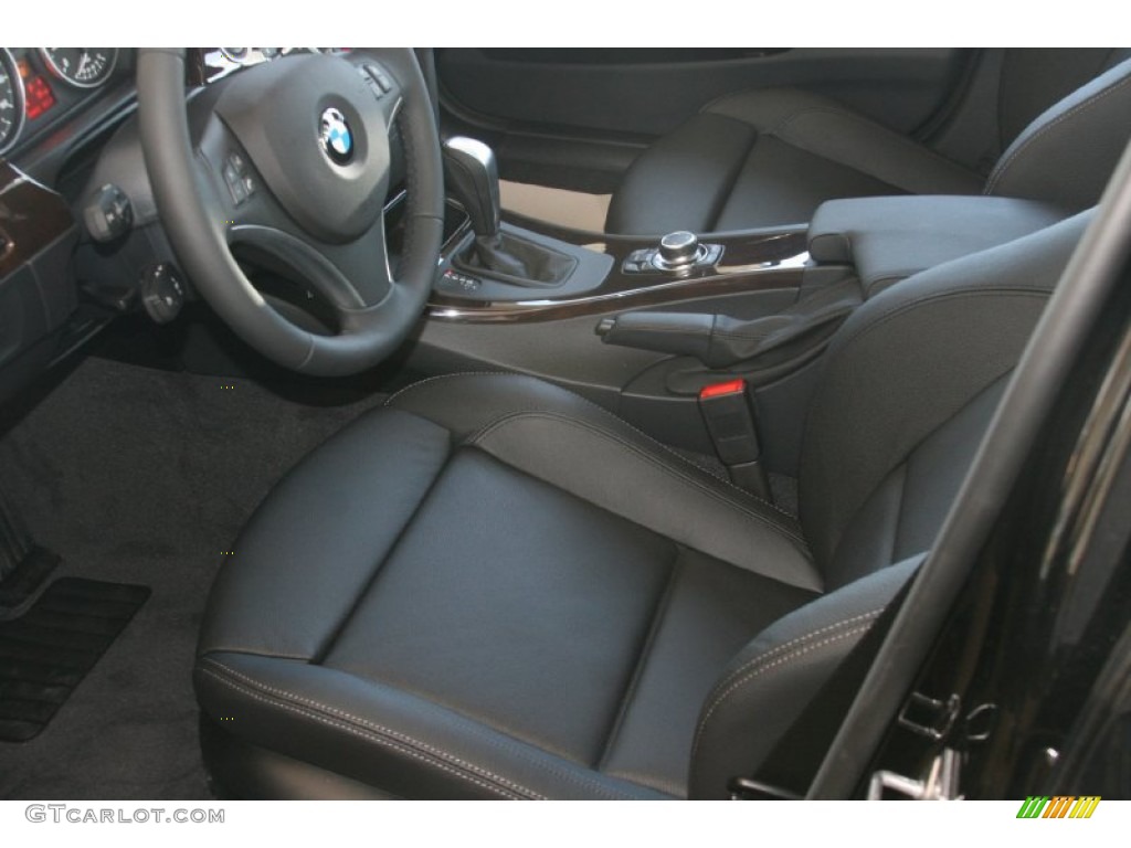 2011 3 Series 335d Sedan - Jet Black / Black photo #12