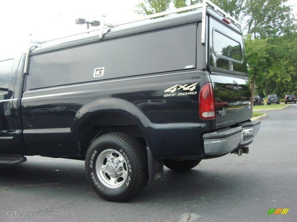 2000 F250 Super Duty Lariat Extended Cab 4x4 - Black / Medium Graphite photo #23