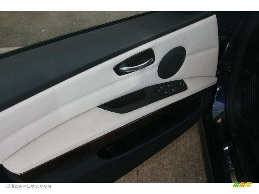 2011 3 Series 328i Sedan - Deep Sea Blue Metallic / Oyster/Black Dakota Leather photo #14