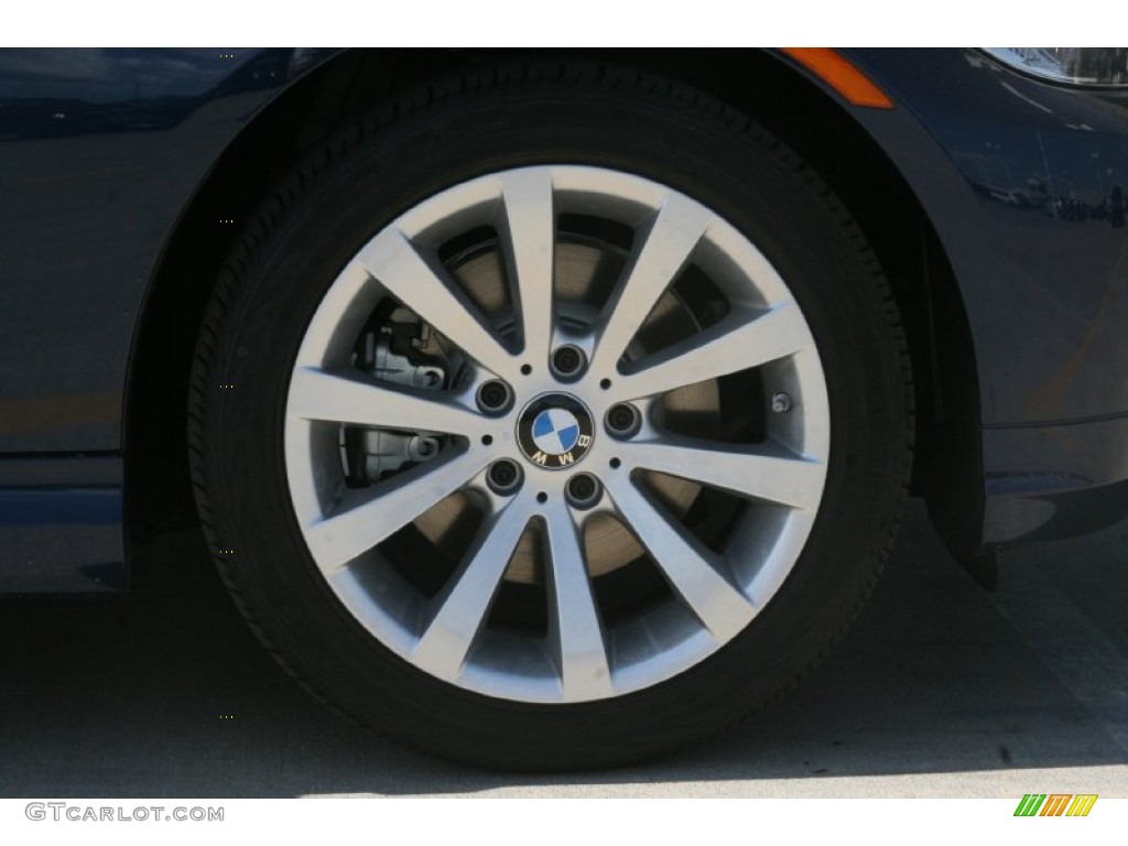 2011 3 Series 328i Sedan - Deep Sea Blue Metallic / Black Dakota Leather photo #7