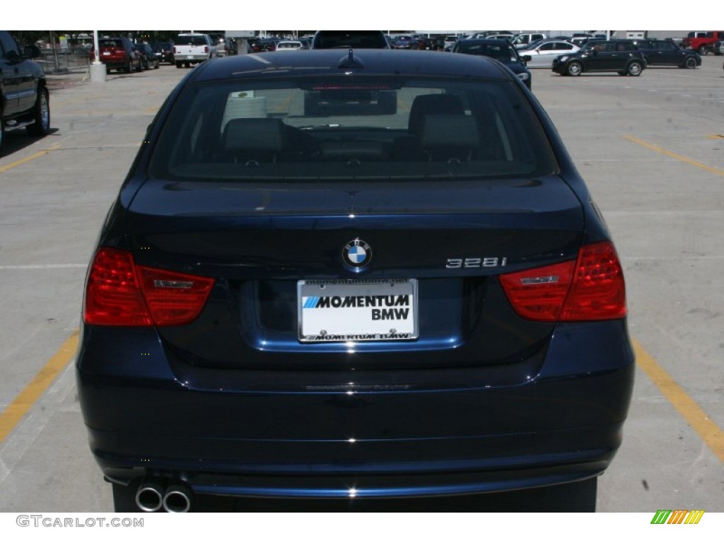 2011 3 Series 328i Sedan - Deep Sea Blue Metallic / Black Dakota Leather photo #8