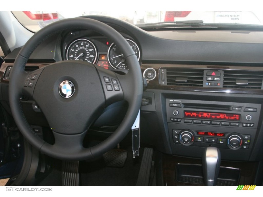 2011 3 Series 328i Sedan - Deep Sea Blue Metallic / Black Dakota Leather photo #9