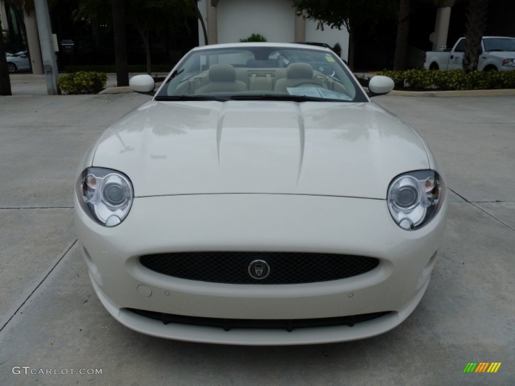 2009 XK XK8 Convertible - Porcelain / Caramel photo #1