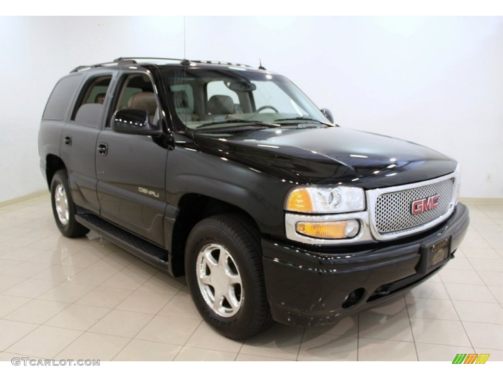 2005 Yukon Denali AWD - Onyx Black / Sandstone photo #1