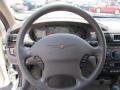 Dark Slate Gray 2004 Chrysler Sebring LXi Sedan Steering Wheel