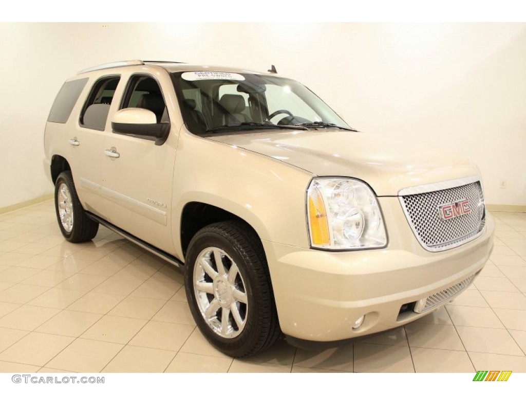 2010 Yukon Denali AWD - Gold Mist Metallic / Ebony photo #1