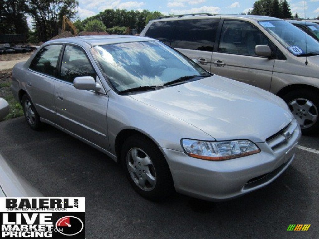 1998 Accord EX Sedan - Regent Silver Pearl / Ivory photo #1