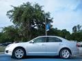 2011 Ingot Silver Metallic Ford Fusion SE  photo #2