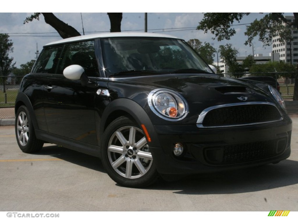 2011 Cooper S Hardtop - Midnight Black Metallic / Carbon Black photo #1