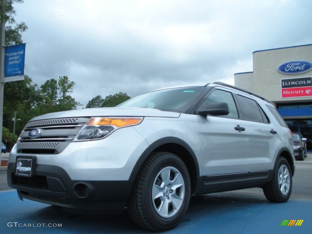 Ingot Silver Metallic Ford Explorer