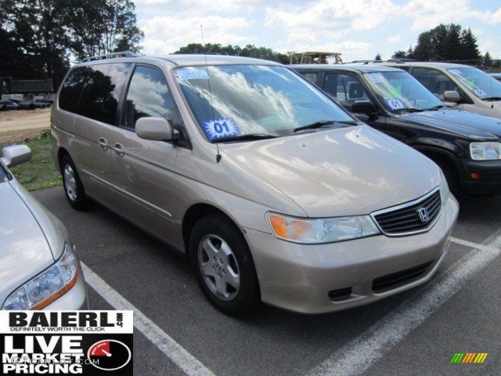 2001 Odyssey EX - Mesa Beige / Ivory photo #1