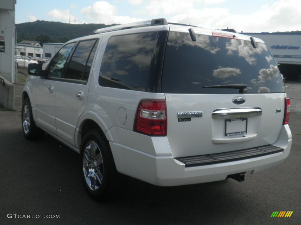2010 Expedition Limited 4x4 - Oxford White / Stone photo #6