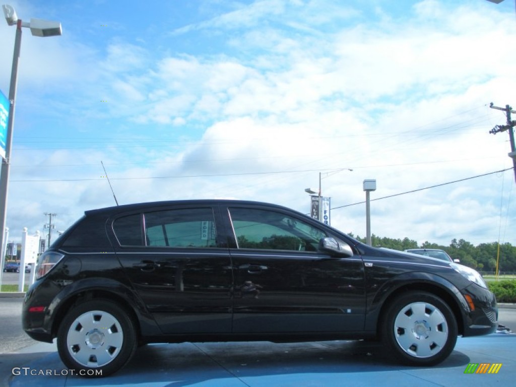 2008 Astra XE Sedan - Black Sapphire / Charcoal photo #6