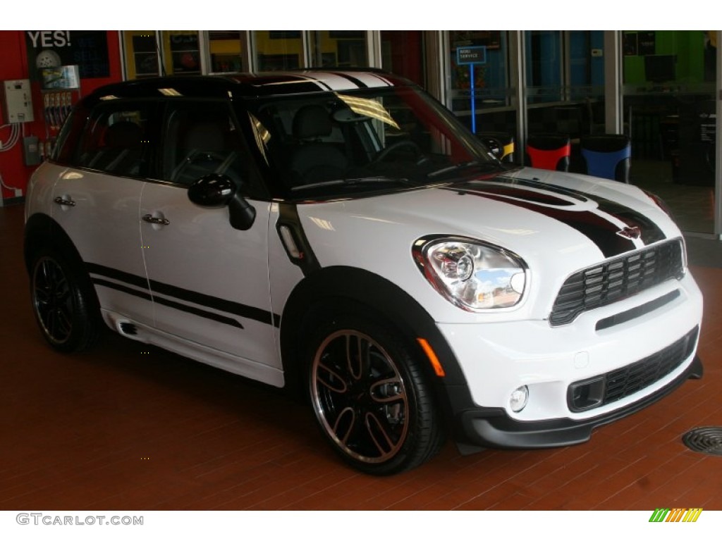 2011 Cooper S Countryman - Light White / Carbon Black photo #4