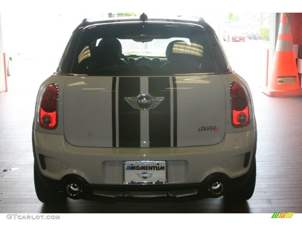2011 Cooper S Countryman - Light White / Carbon Black photo #8