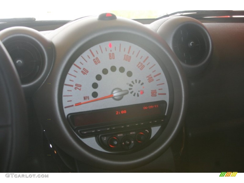 2011 Cooper S Countryman - Light White / Carbon Black photo #17