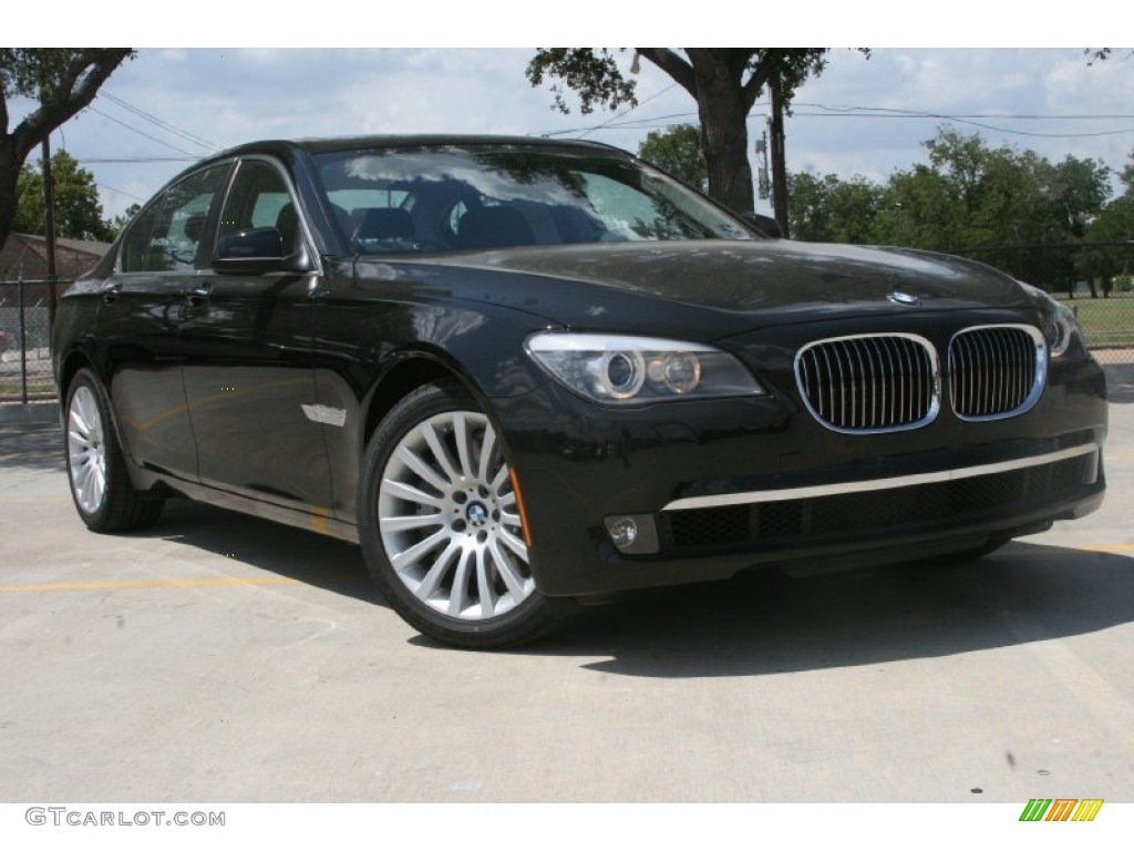 2012 7 Series 750i Sedan - Jet Black / Black photo #1