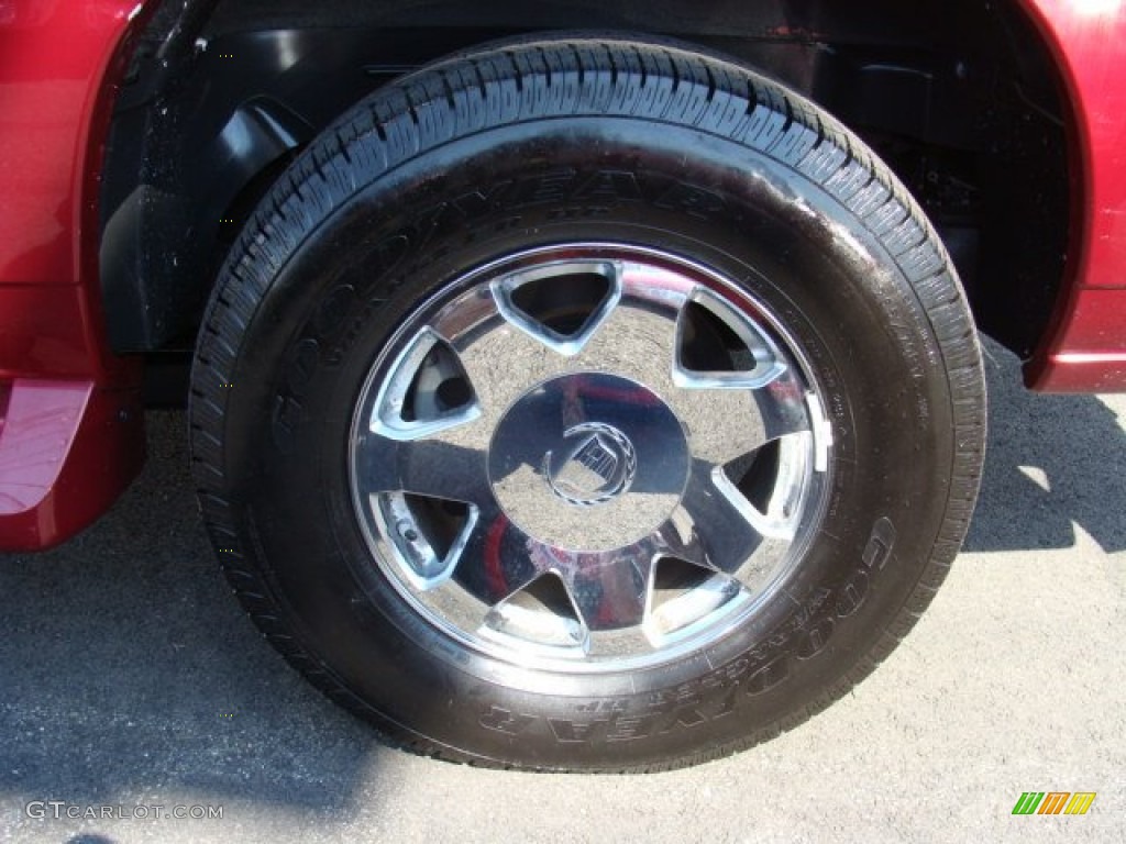 2004 Escalade EXT AWD - Red E / Pewter Gray photo #14