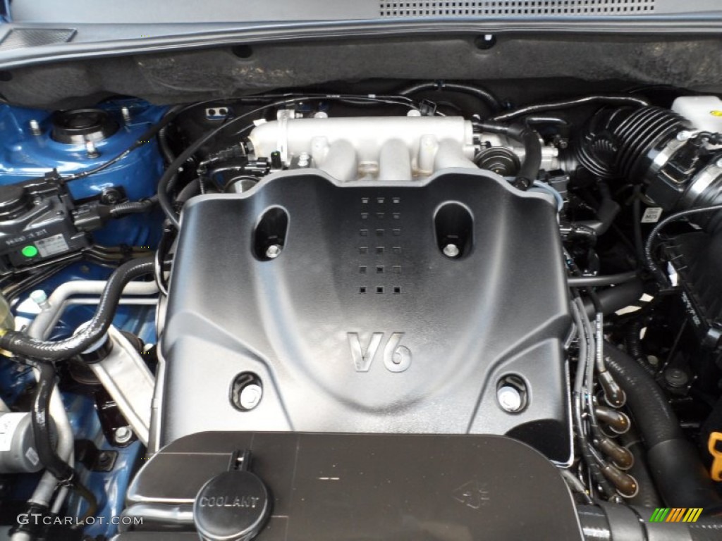 2008 Hyundai Tucson SE 2.7 Liter DOHC 24-Valve VVT V6 Engine Photo #51146369