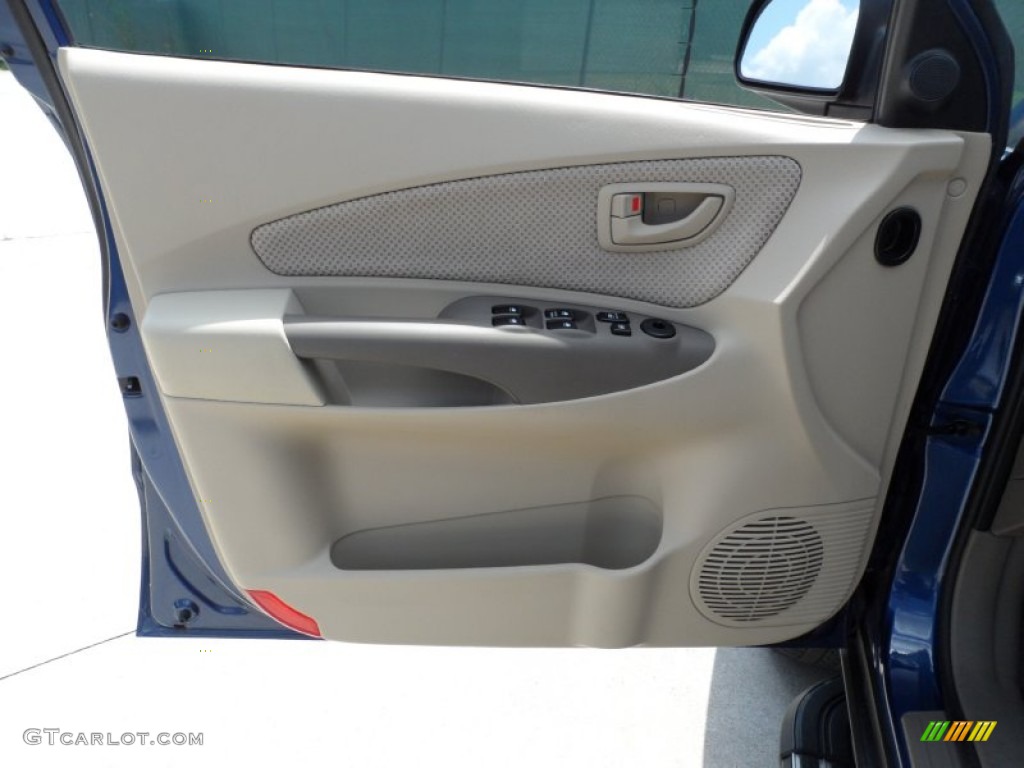 2008 Hyundai Tucson SE Beige Door Panel Photo #51146537