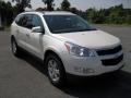 2011 White Diamond Tricoat Chevrolet Traverse LT  photo #5