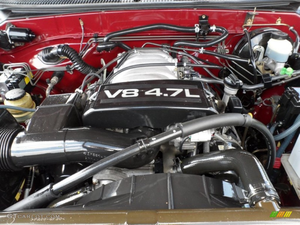 2000 Toyota Tundra Limited Extended Cab 4.7 Liter DOHC 32-Valve V8 Engine Photo #51147944
