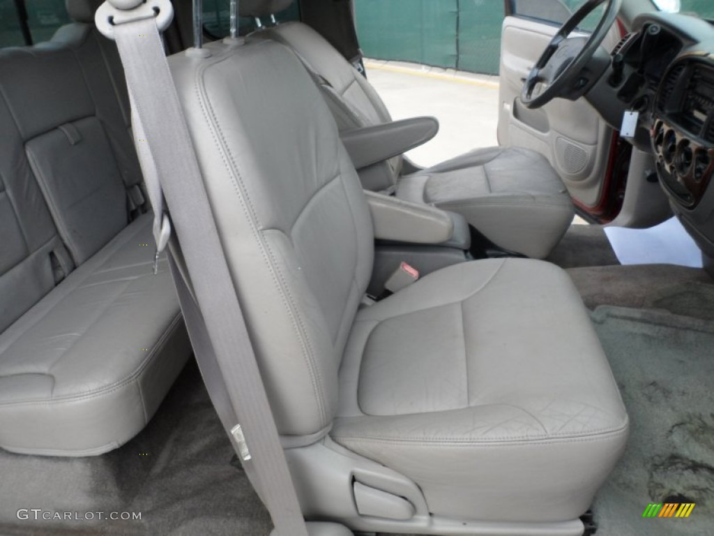 Gray Interior 2000 Toyota Tundra Limited Extended Cab Photo #51147986