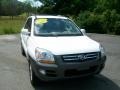 2007 Clear White Kia Sportage LX V6 4WD  photo #5